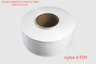 Fio de nylon FDY 15D/3f SD Br Luvas de tricô Home Textile